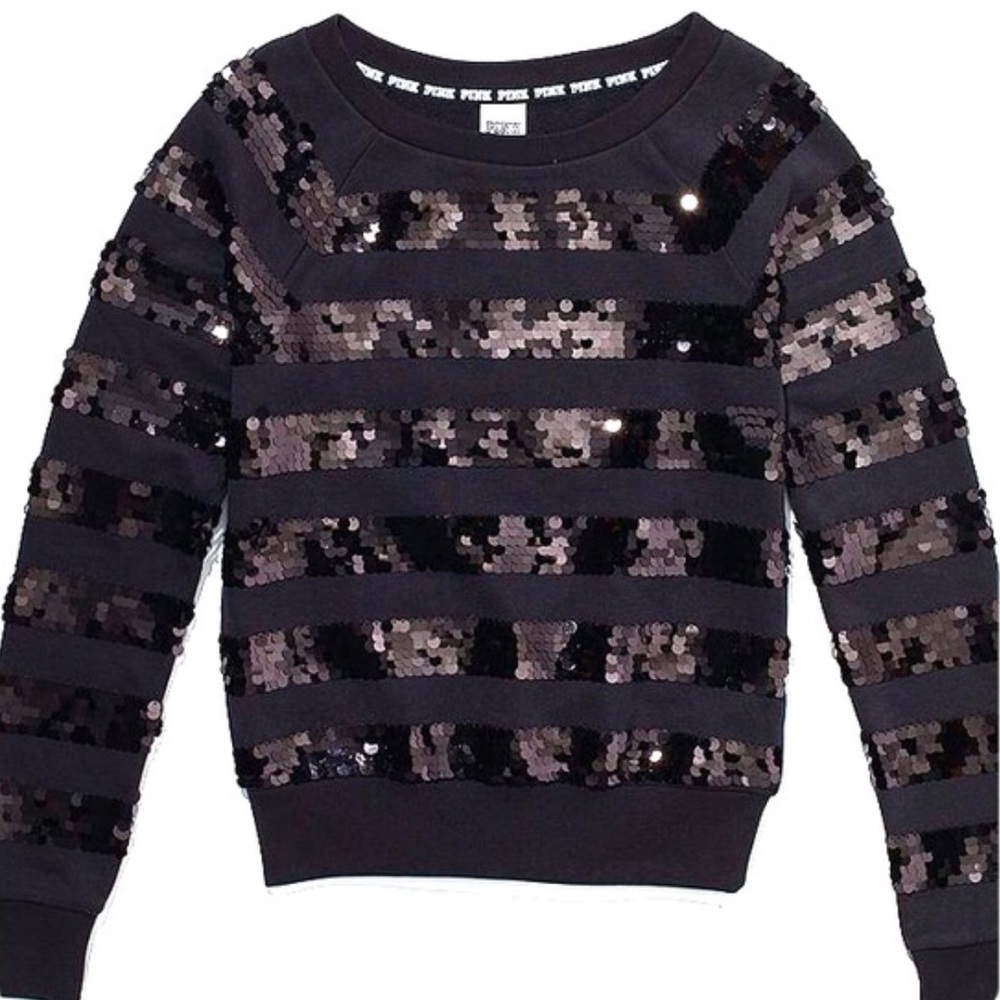 PINK Victoria Secret Sequin Sweater